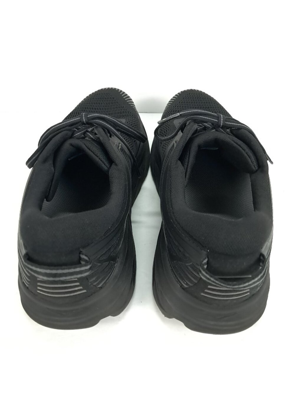 Hoka One One Bondi 7 Shoes Men 12 4E X-WIDE Black Athletic Sneakers 1117033 BBLC - Picture 7 of 14